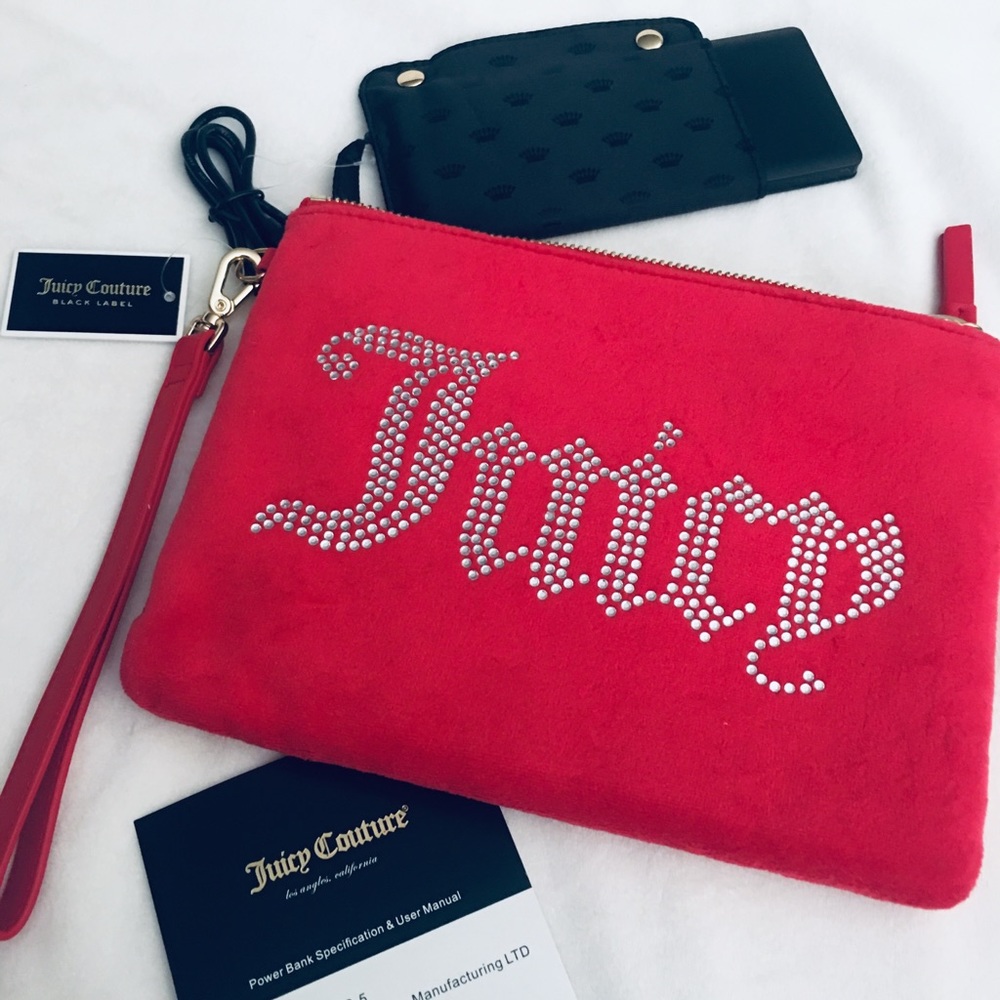 Juicy Couture  Wristlet  Wallet Power Bank Charger